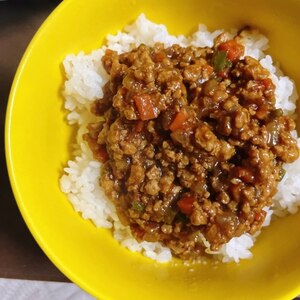 カレールーで簡単！キーマカレー☆